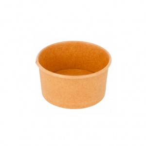 COPO GELADO PAPEL KRAFT 90ML Ø7.2XH4CM PACK 50UN